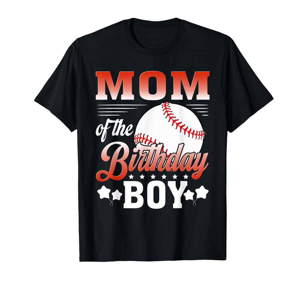 Mom Birthday Baseball Player Bday T-Shirt - Custom Art Print for Adults - T-Shirt, Sweatshirt, Hoodie