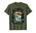 Olympic National Park Camping Hiking Us T-Shirt - Trendy Graphic Unisex - T-Shirt, Sweatshirt, Hoodie