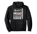 Senior 2027 Baseball Friend Proud Hoodie - Minimalist Print for Adults - T-Shirt, Sweatshirt, Hoodie
