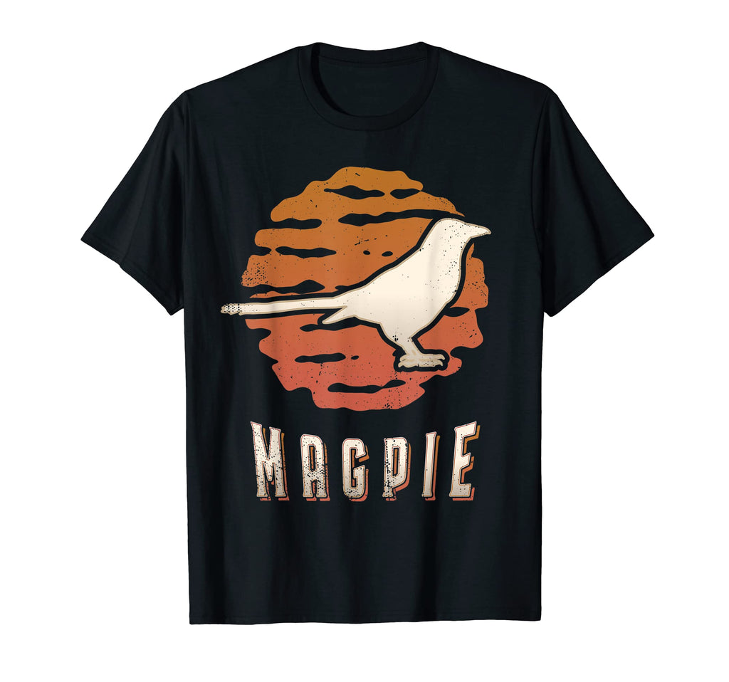 Magpie Animal Sunset T-Shirt - Trendy Graphic Men Women - T-Shirt, Sweatshirt, Hoodie
