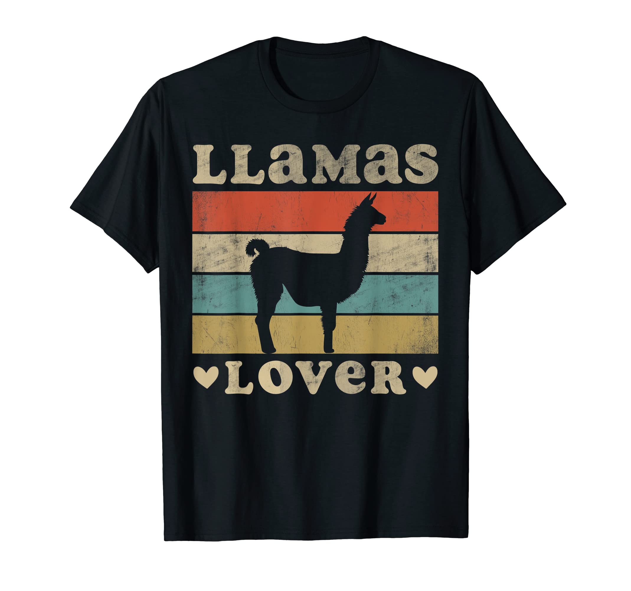 Llamas Lover Llama Silhoutee T-Shirt - Novelty Apparel Men Women - T-Shirt, Sweatshirt, Hoodie
