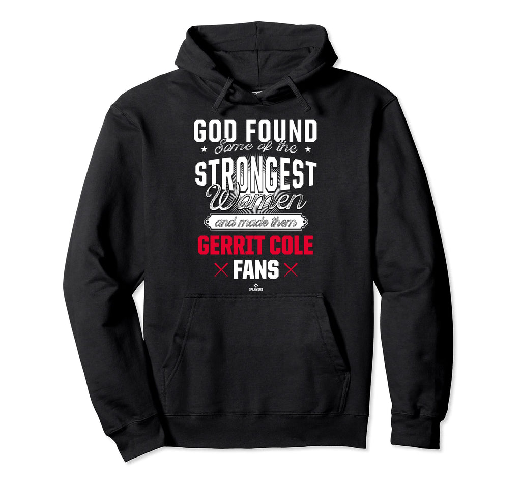 God Found Strongest Gerrit Cole Fans Hoodie - Unique Graphic for Adults - T-Shirt, Sweatshirt, Hoodie