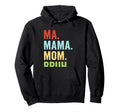 Ma Mama Mom Bruh Boho Mom Hoodie - Streetwear Style for Adults - T-Shirt, Sweatshirt, Hoodie
