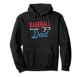 Baseball Dad Life Happy Fathers Day Dad Hoodie - Aesthetic Graphic Unisex - T-Shirt, Sweatshirt, Hoodie