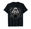 Pug Playing Drums Drummer Dog Lover T-Shirt - Graphic Print Unisex - T-Shirt, Sweatshirt, Hoodie