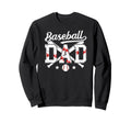 Baseball Dad Baseball Player Dad Proud Sweatshirt - Trendy Graphic Unisex - T-Shirt, Sweatshirt, Hoodie