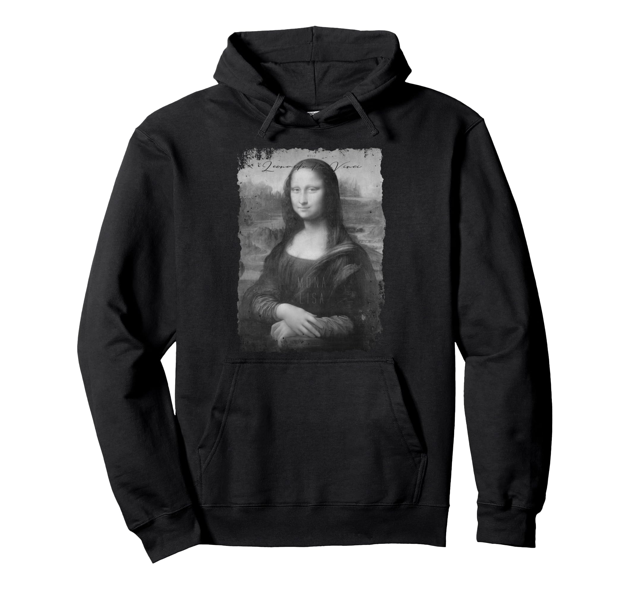 Mona Lisa Aesthetic Y2K Streetwear Hoodie - Graphic Print Unisex - T-Shirt, Sweatshirt, Hoodie