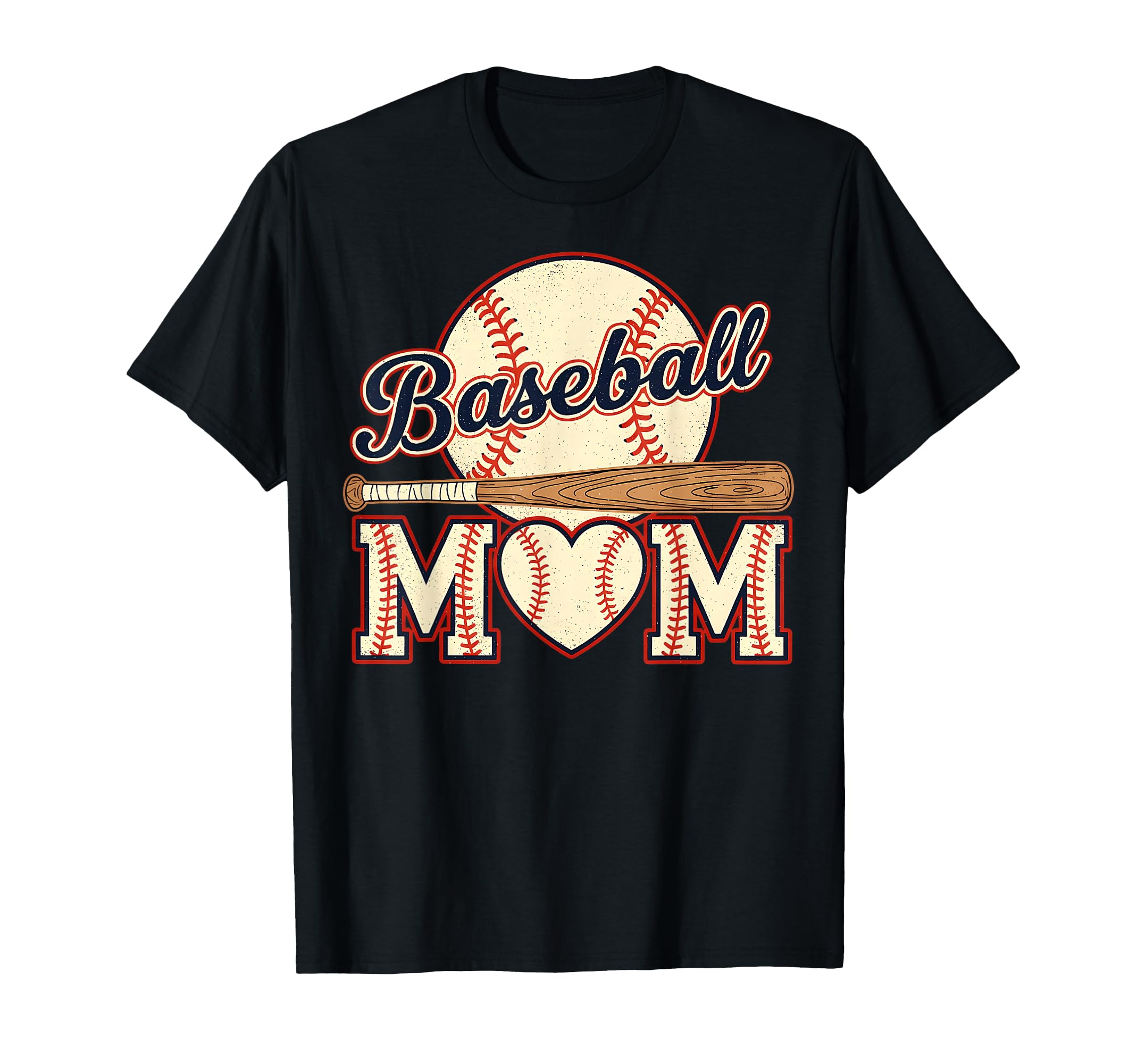 Baseball Mama Game Day Baseball T-Shirt - Fun Novelty Design Men Women - T-Shirt, Sweatshirt, Hoodie