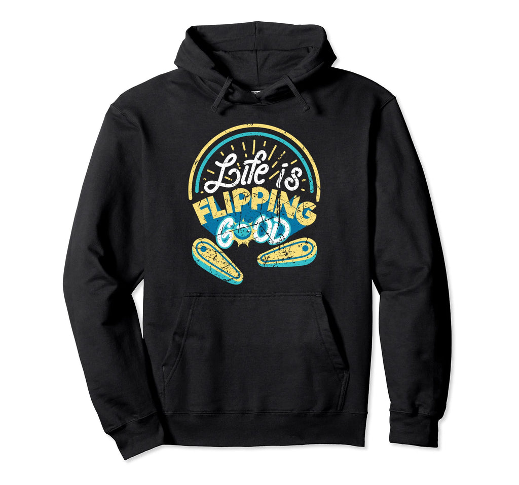 Arcade Pinball 80S Arcade Hoodie - Fun Novelty Design Unisex - T-Shirt, Sweatshirt, Hoodie