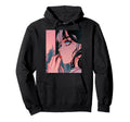 Anime Vaporwave Egirl Aesthetic Hoodie - Minimalist Print for Adults - T-Shirt, Sweatshirt, Hoodie
