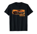 1969 50Th Birthday Muscle Car Small T-Shirt - Minimalist Print for Adults - T-Shirt, Sweatshirt, Hoodie
