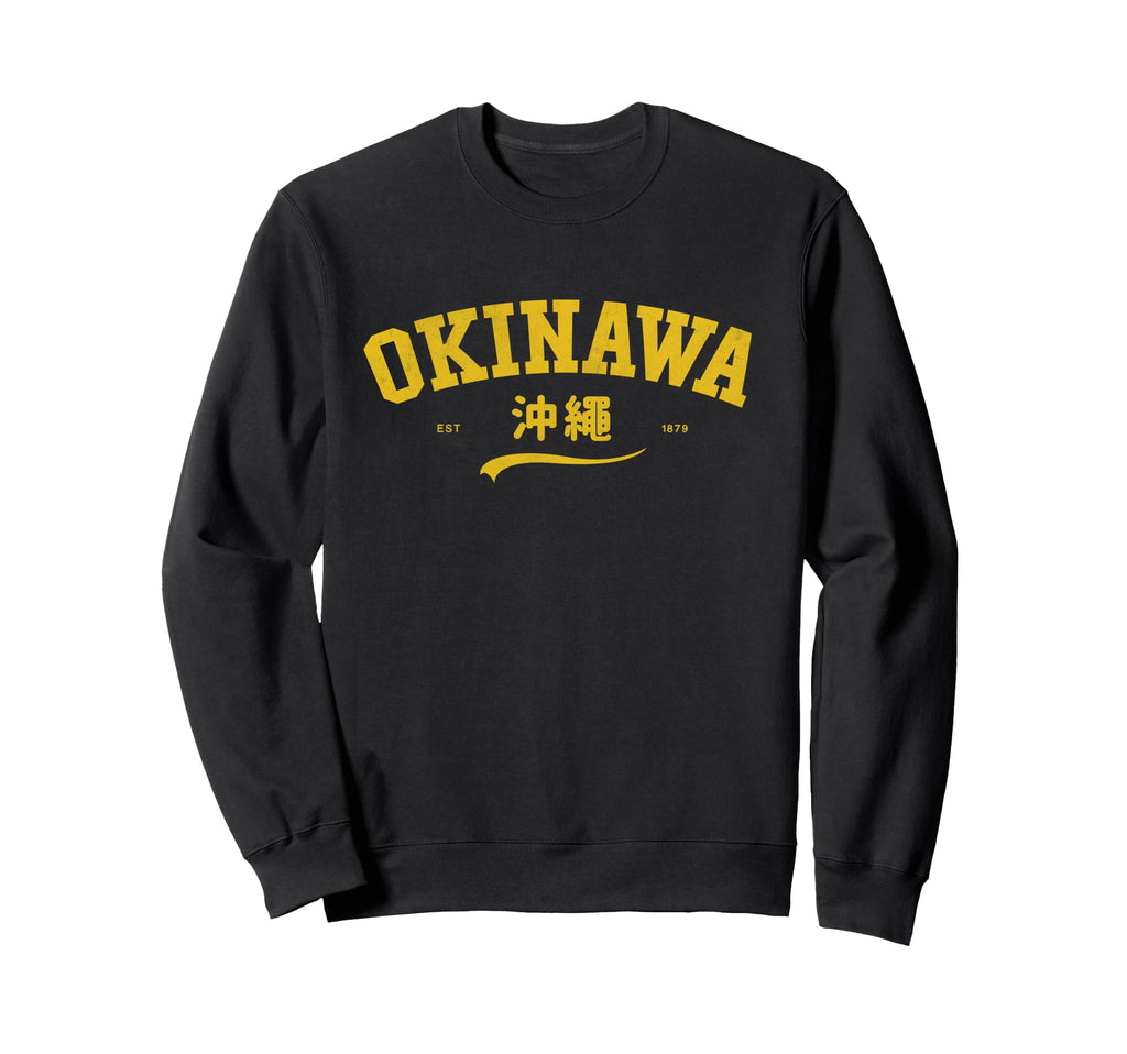 Okinawa Japan 70S 80S Kanji City Sweatshirt - Novelty Apparel Men Women - T-Shirt, Sweatshirt, Hoodie