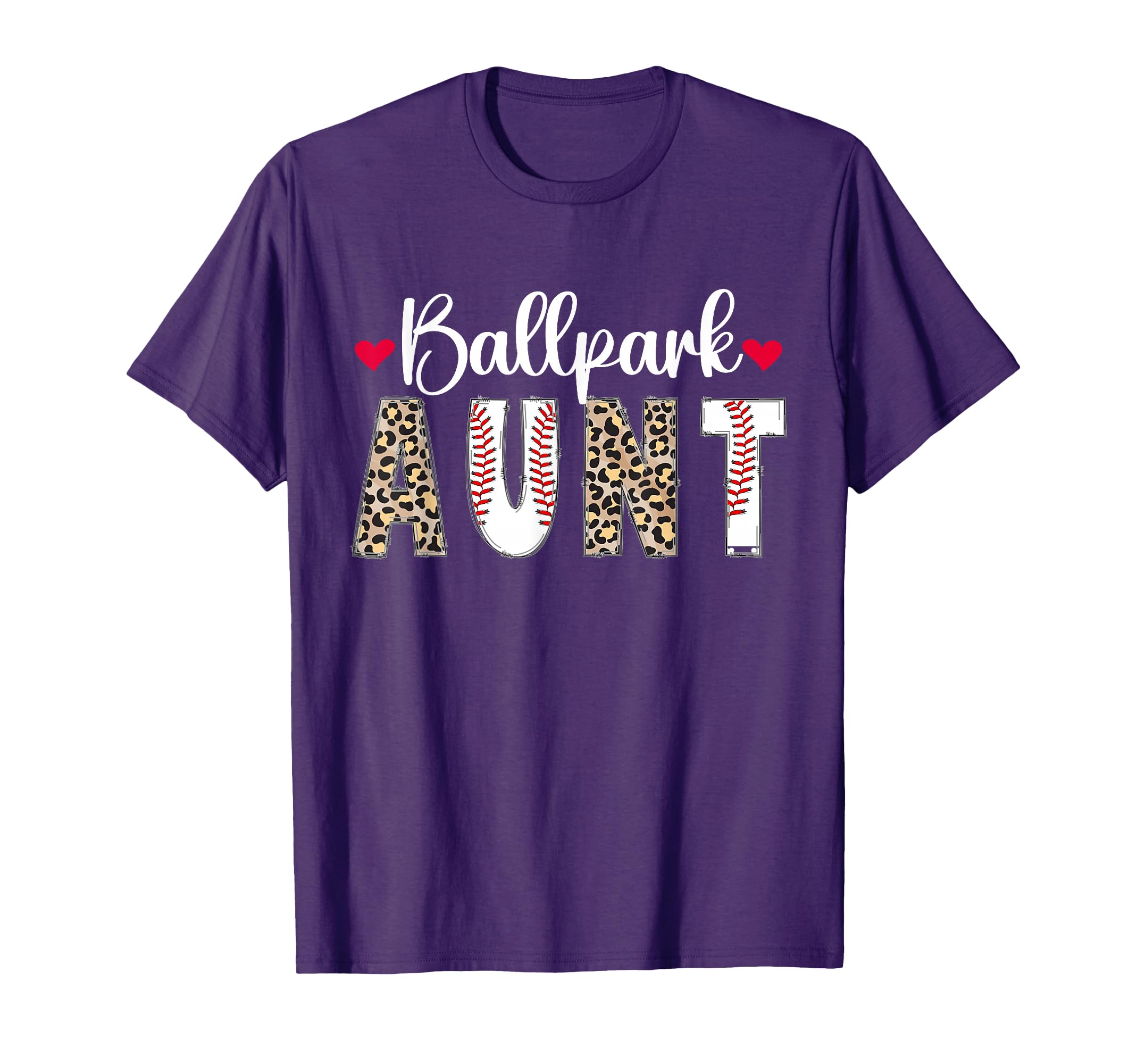 Ballpark Aunt Baseball Aunt Baseball T-Shirt - Minimalist Print Unisex - T-Shirt, Sweatshirt, Hoodie