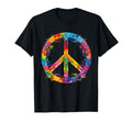Peace Peace Sign 70S Groovy Love Flower T-Shirt - Graphic Print Men Women - T-Shirt, Sweatshirt, Hoodie