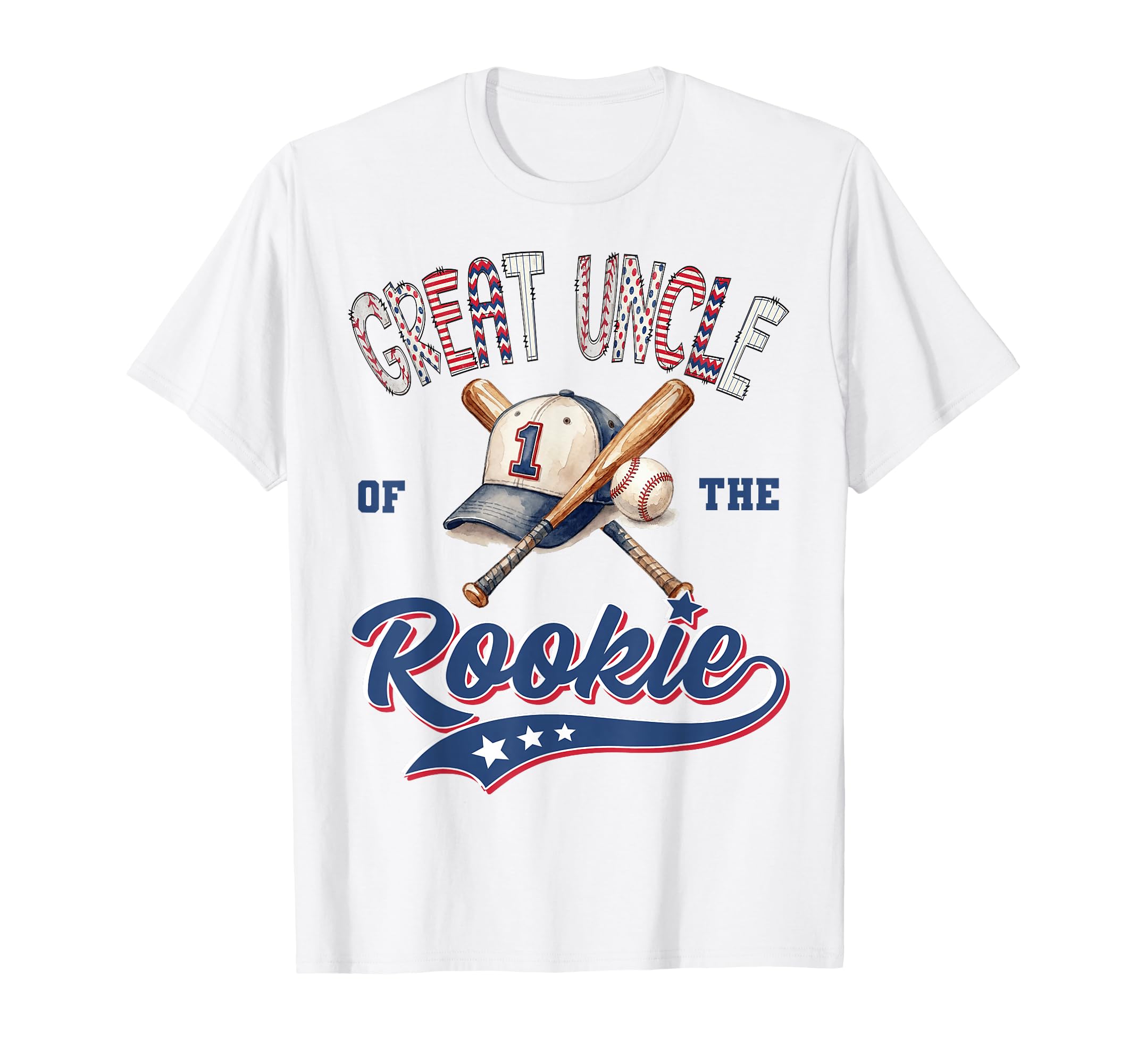 Great Uncle Rookie Year 1St Birthday T-Shirt - Aesthetic Graphic Unisex - T-Shirt, Sweatshirt, Hoodie