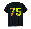 Softball 75 Jersey Number T-Shirt - Aesthetic Graphic Unisex - T-Shirt, Sweatshirt, Hoodie