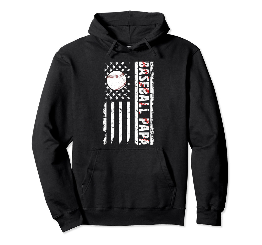 Baseball Papa Baseball Player Papa Us Hoodie - Streetwear Style for Adults - T-Shirt, Sweatshirt, Hoodie