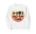 Crazy Plant Lady Sunset Houseplant Sweatshirt - Unique Graphic for Adults - T-Shirt, Sweatshirt, Hoodie