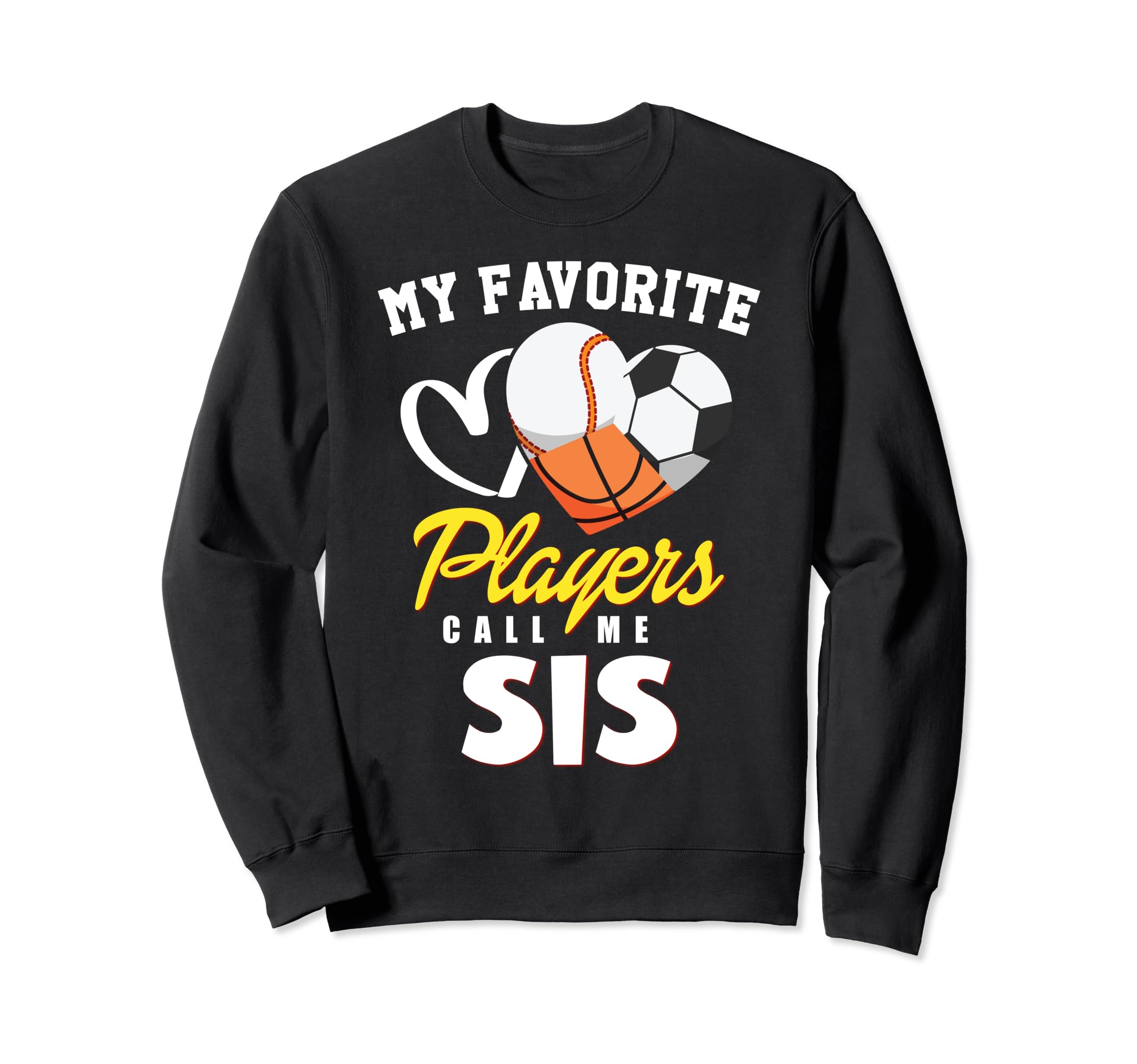 My Favorite Players Baseball Soccer Sweatshirt - Custom Art Print Unisex - T-Shirt, Sweatshirt, Hoodie