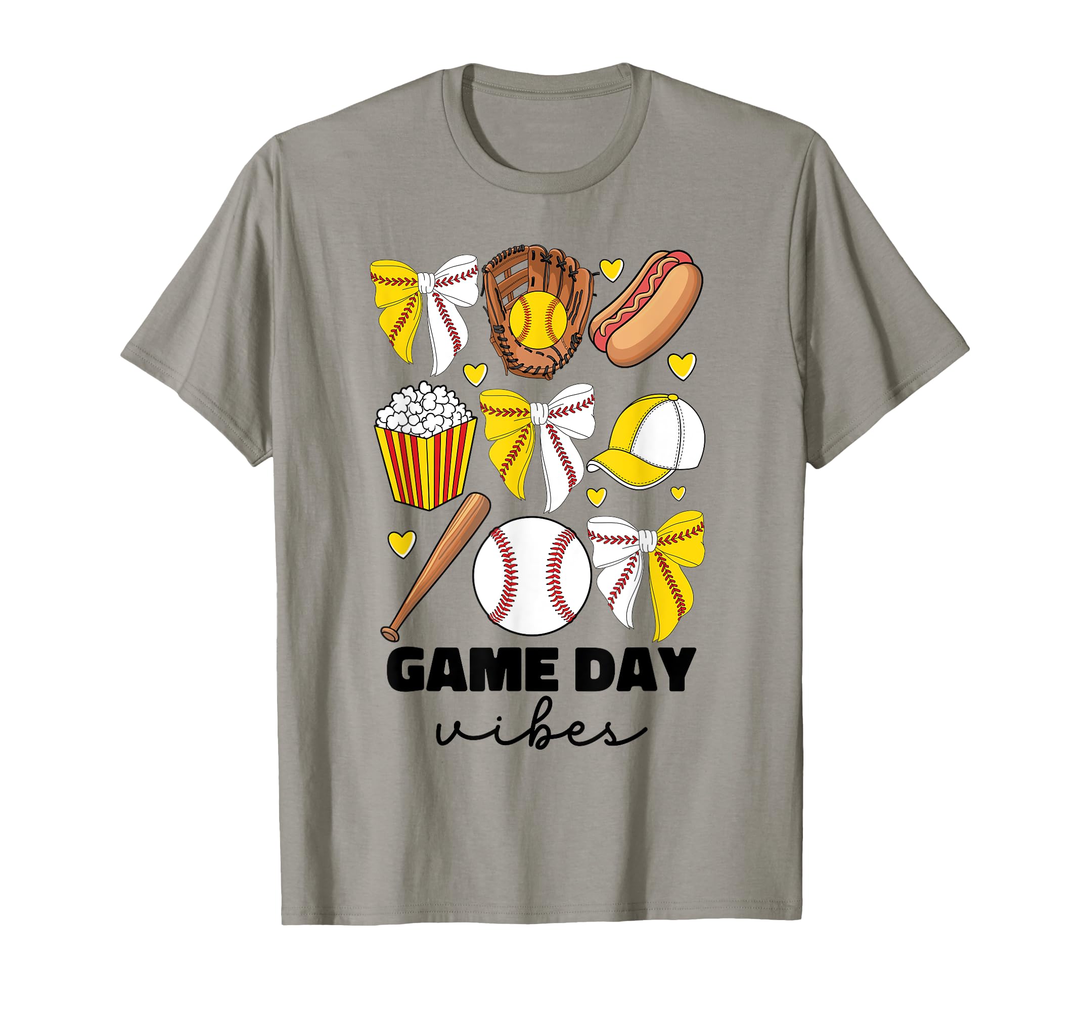 Baseball And Softball Mom Game Day Vibes T-Shirt - Trendy Graphic Unisex - T-Shirt, Sweatshirt, Hoodie