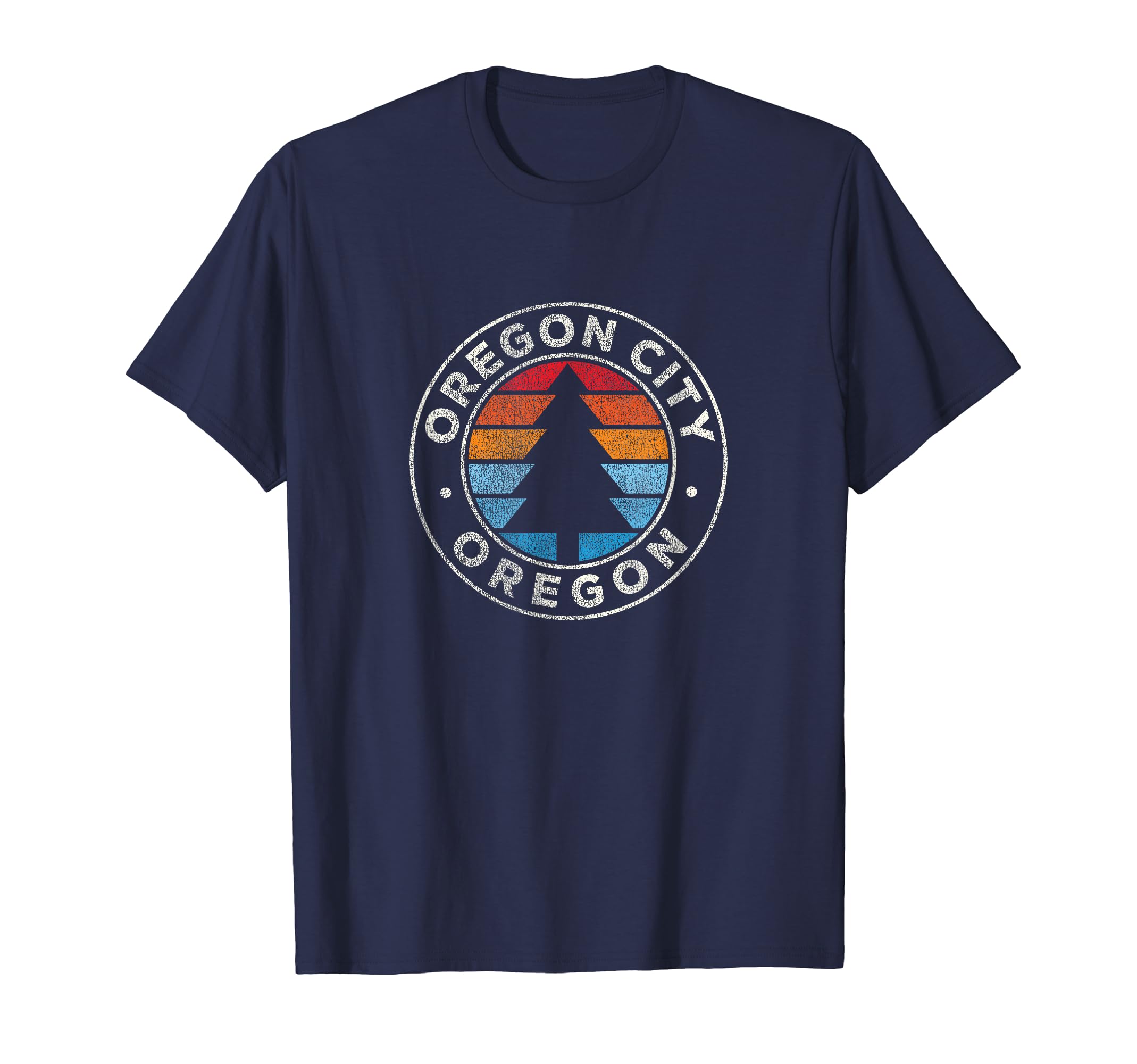 Oregon City Oregon Or 70S T-Shirt - Trendy Graphic for Adults - T-Shirt, Sweatshirt, Hoodie