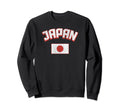 Japan Flag Distressed Country Sweatshirt - Aesthetic Graphic for Adults - T-Shirt, Sweatshirt, Hoodie