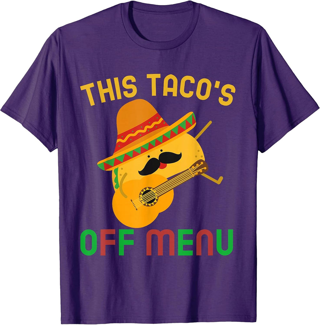 This taco's off menu! - Adult & Kids T-Shirts, Sweatshirts & Hoodies apparel design preview 1