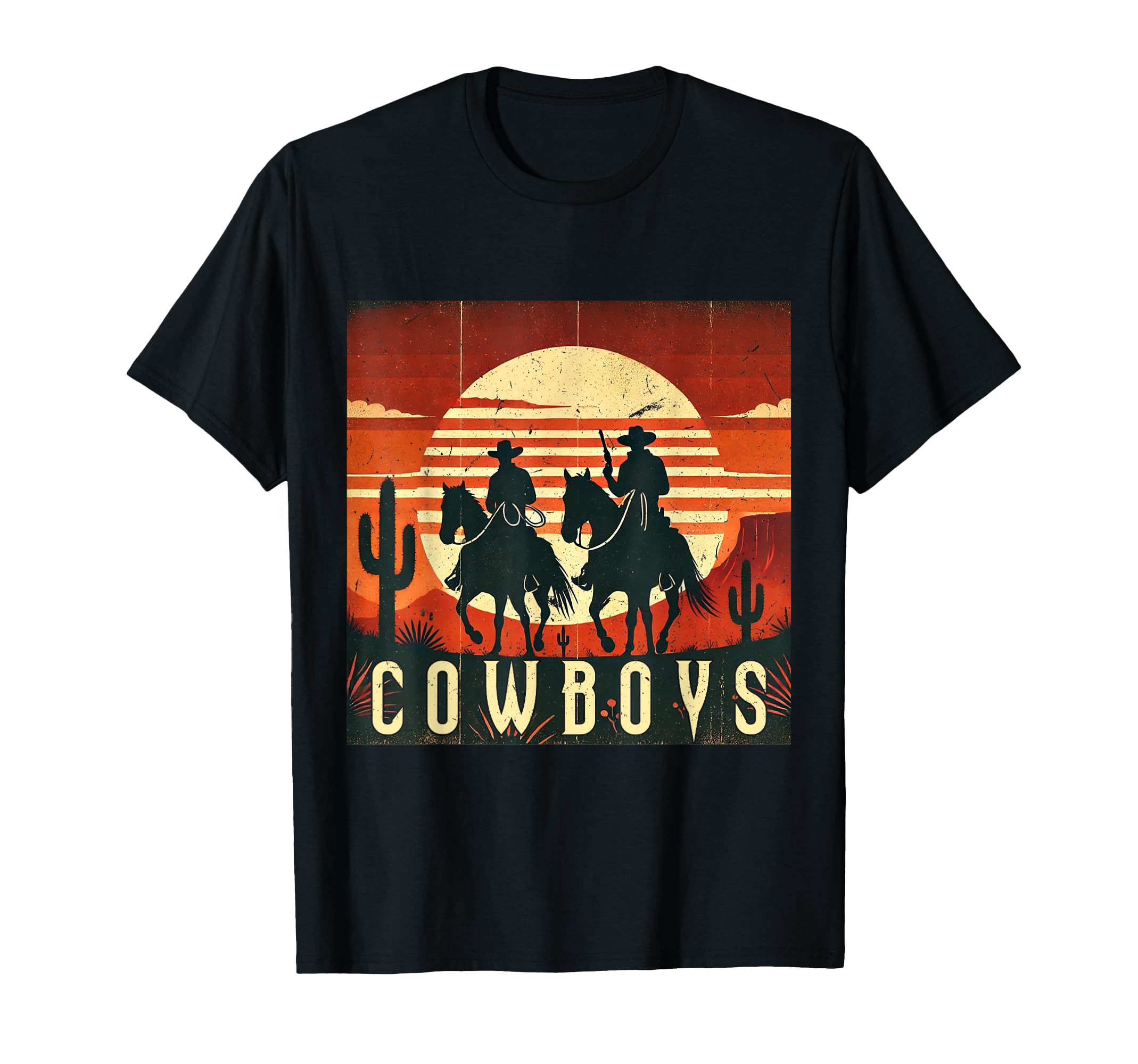 Cowboys Western Country Cowboy T-Shirt - Trendy Graphic Men Women - T-Shirt, Sweatshirt, Hoodie