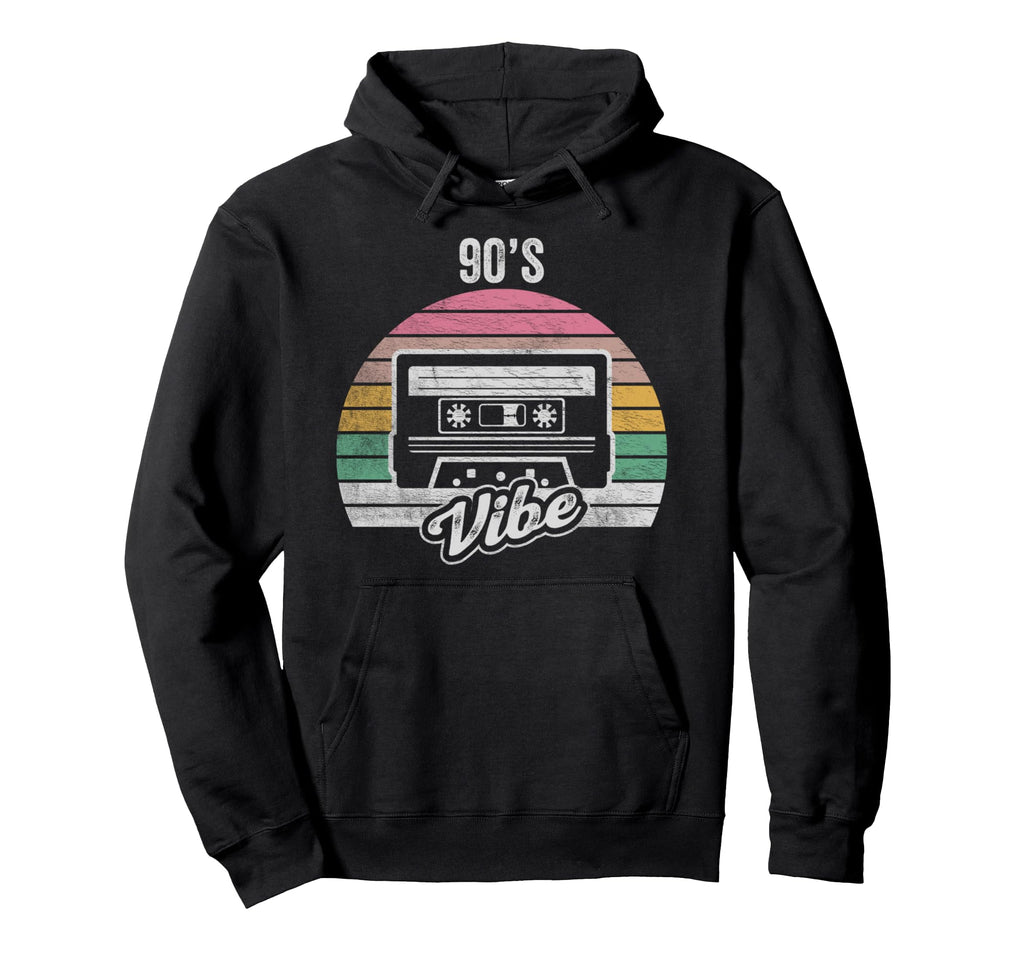 90S Vibe Cassette Tape Hoodie - Trendy Graphic Men Women - T-Shirt, Sweatshirt, Hoodie