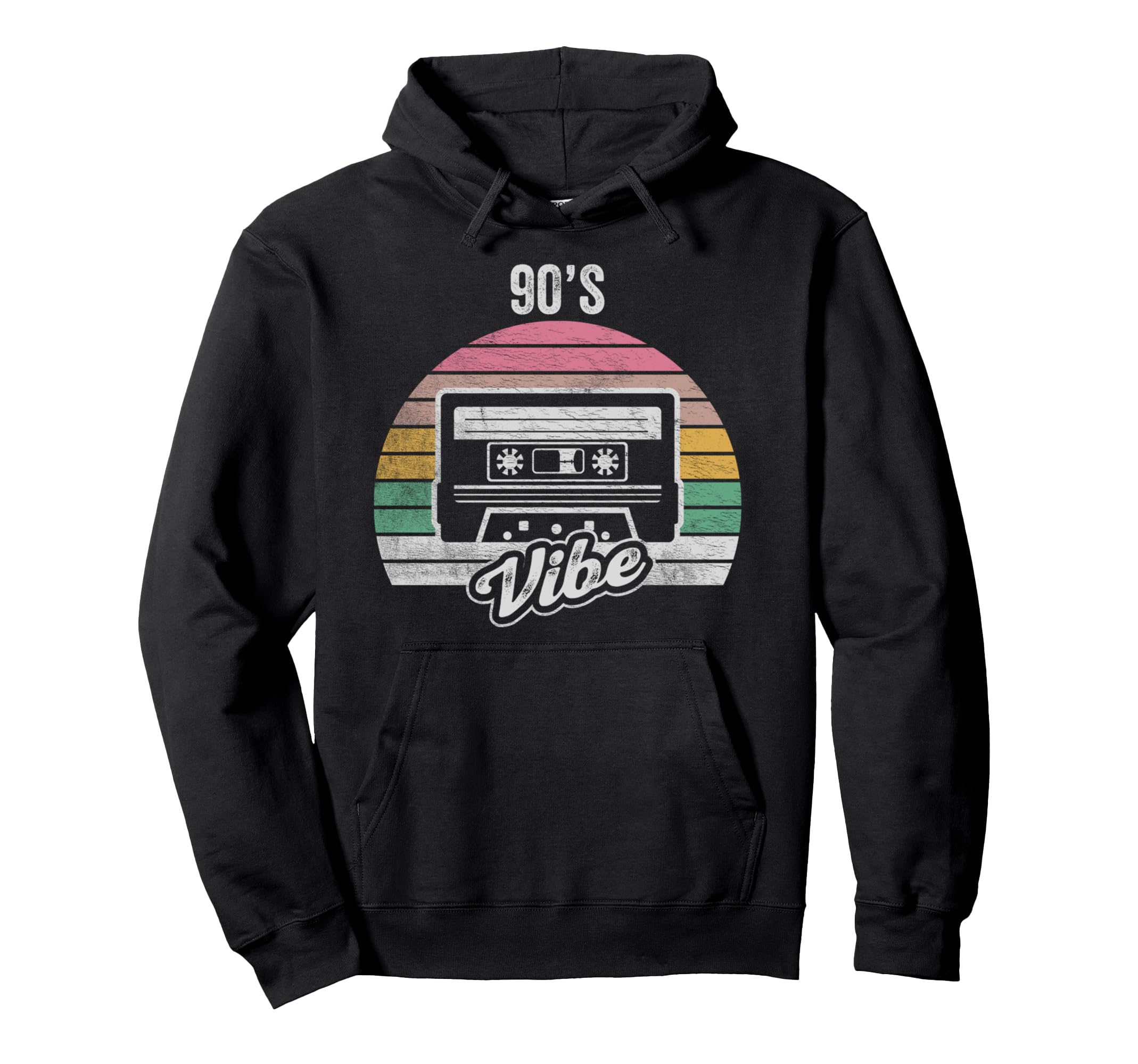 90S Vibe Cassette Tape Hoodie - Trendy Graphic Men Women - T-Shirt, Sweatshirt, Hoodie