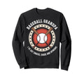 Funny Grandpa Baseball Player Fathers Hoodie - Trendy Graphic for Adults - T-Shirt, Sweatshirt, Hoodie