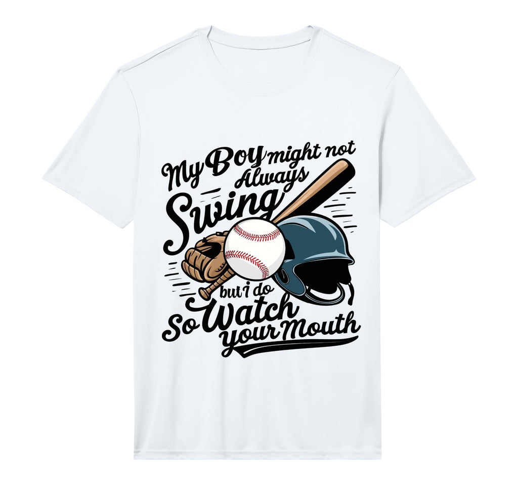 Funny Baseball Mom My Might Not Always T-Shirt - Unique Graphic Men Women - T-Shirt, Sweatshirt, Hoodie