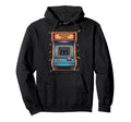 Insert Coin Arcade Cabinet Gaming Hoodie - Aesthetic Graphic Men Women - T-Shirt, Sweatshirt, Hoodie