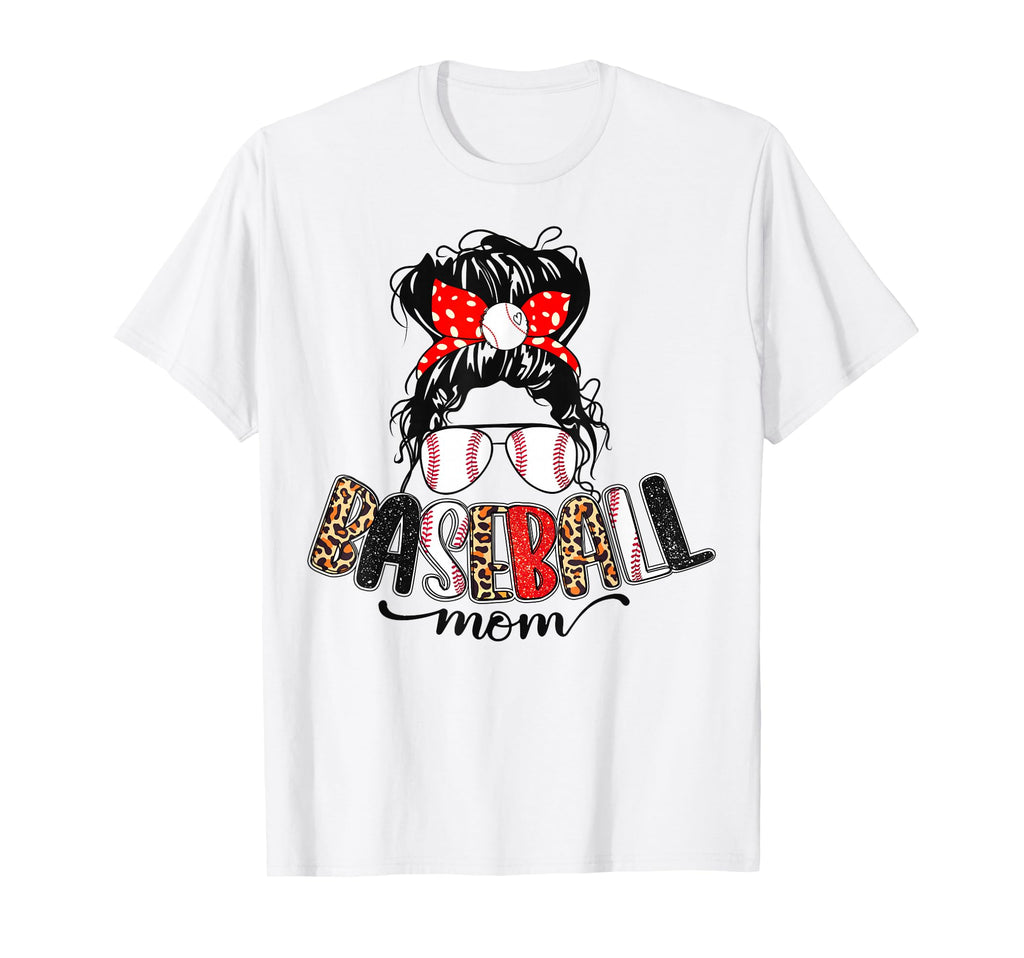 Baseball Mom Sport Mama Softball T-Shirt - Fun Novelty Design for Adults - T-Shirt, Sweatshirt, Hoodie