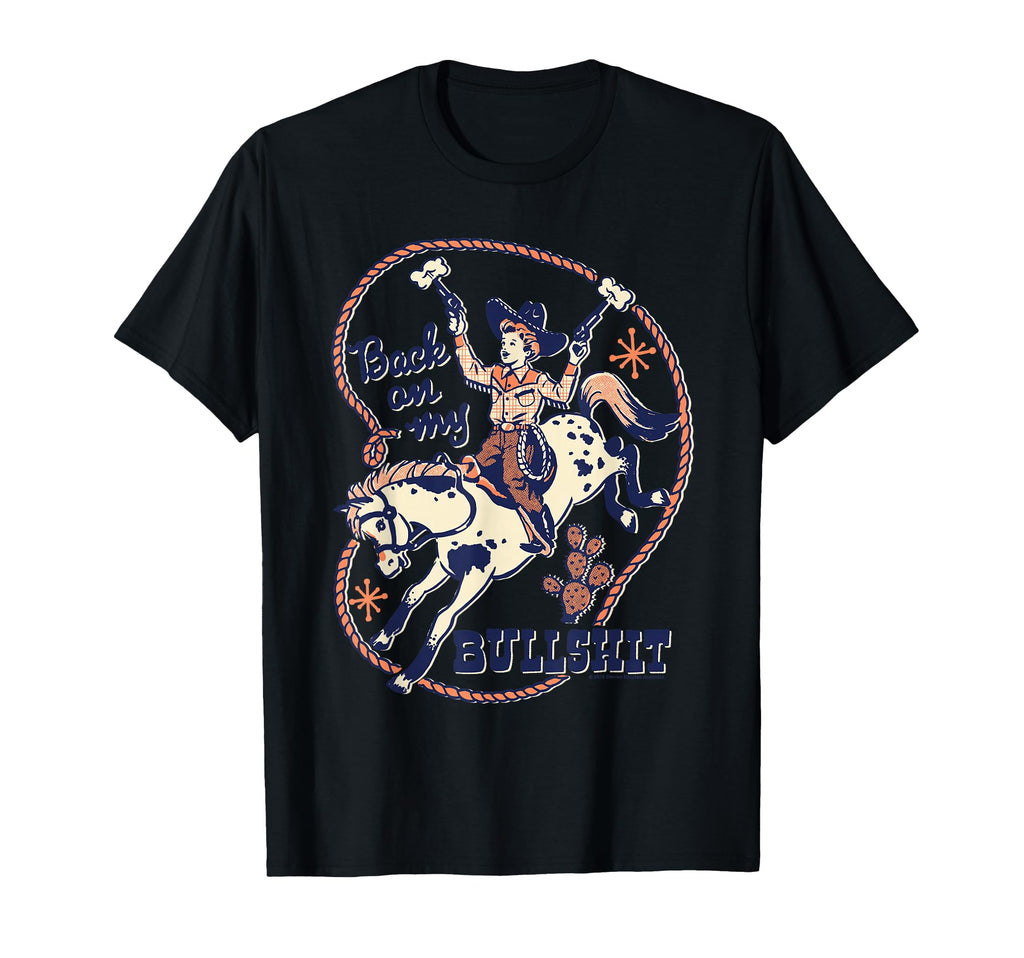 Back My Bull Rodeo Cowboy Funny T-Shirt - Streetwear Style for Adults - T-Shirt, Sweatshirt, Hoodie