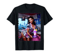 Pinup Sexy Brunette Waitress Pin Up T-Shirt - Trendy Graphic for Adults - T-Shirt, Sweatshirt, Hoodie