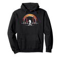 Baseball Player Heartbeat Coach Dad Hoodie - Streetwear Style for Adults - T-Shirt, Sweatshirt, Hoodie
