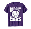 Baseball Dugout Boss Sports T-Shirt - Minimalist Print Men Women - T-Shirt, Sweatshirt, Hoodie