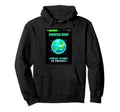Earth Day Gamer Press Start To Protect Hoodie - Minimalist Print Men Women - T-Shirt, Sweatshirt, Hoodie