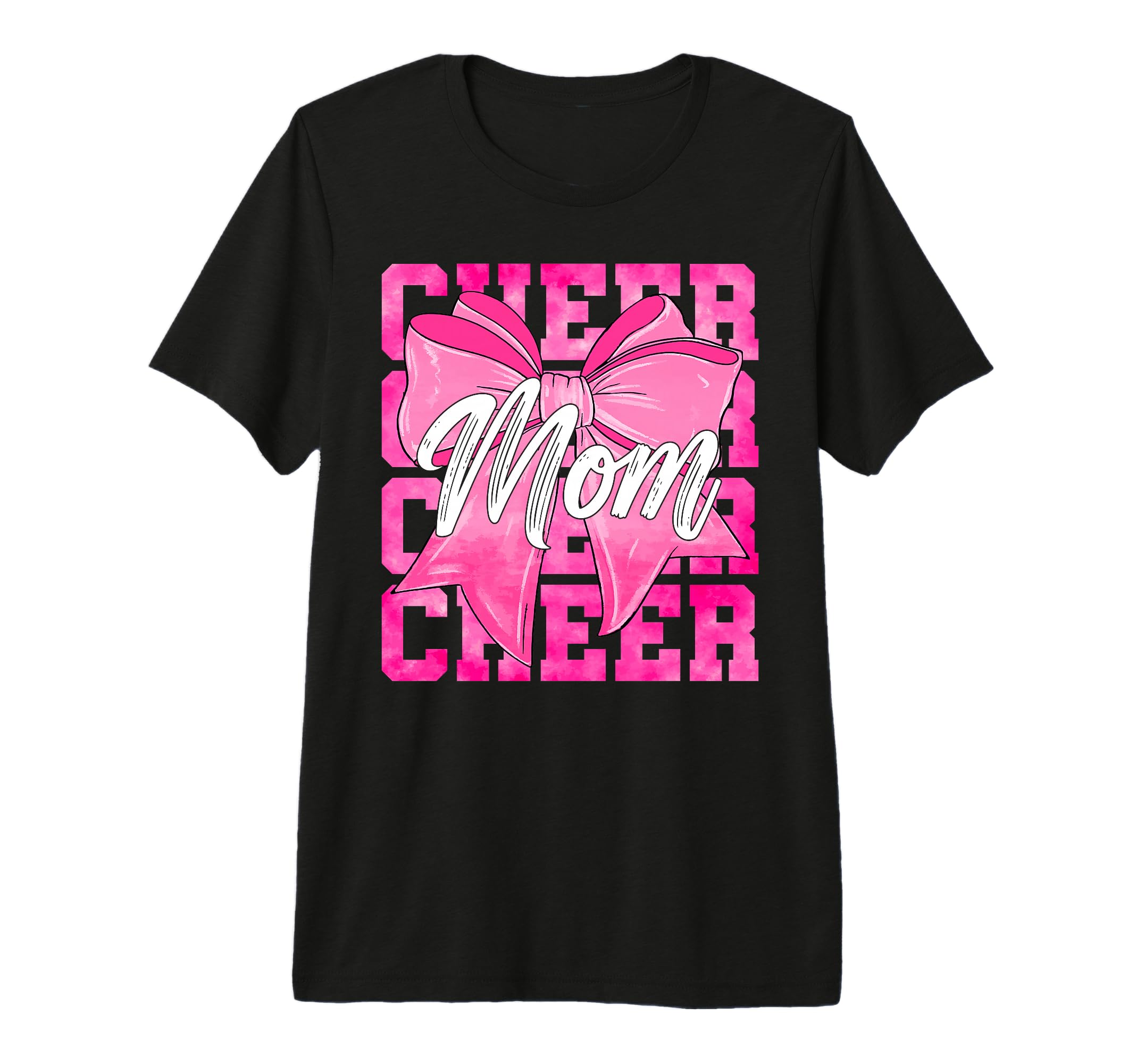 Cheer Mom Funny Mothers Day Coquette T-Shirt - Novelty Apparel for Adults - T-Shirt, Sweatshirt, Hoodie