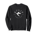 Split Croatia Distressed Sweatshirt - Novelty Apparel Men Women - T-Shirt, Sweatshirt, Hoodie