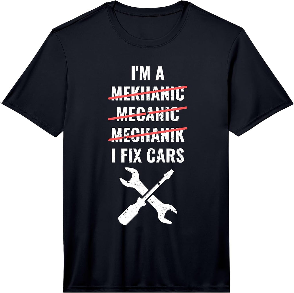 I'm A Mechanic, I Fix Cars Merch - Adult & Kids T-Shirts, Sweatshirts & Hoodies apparel design preview 1