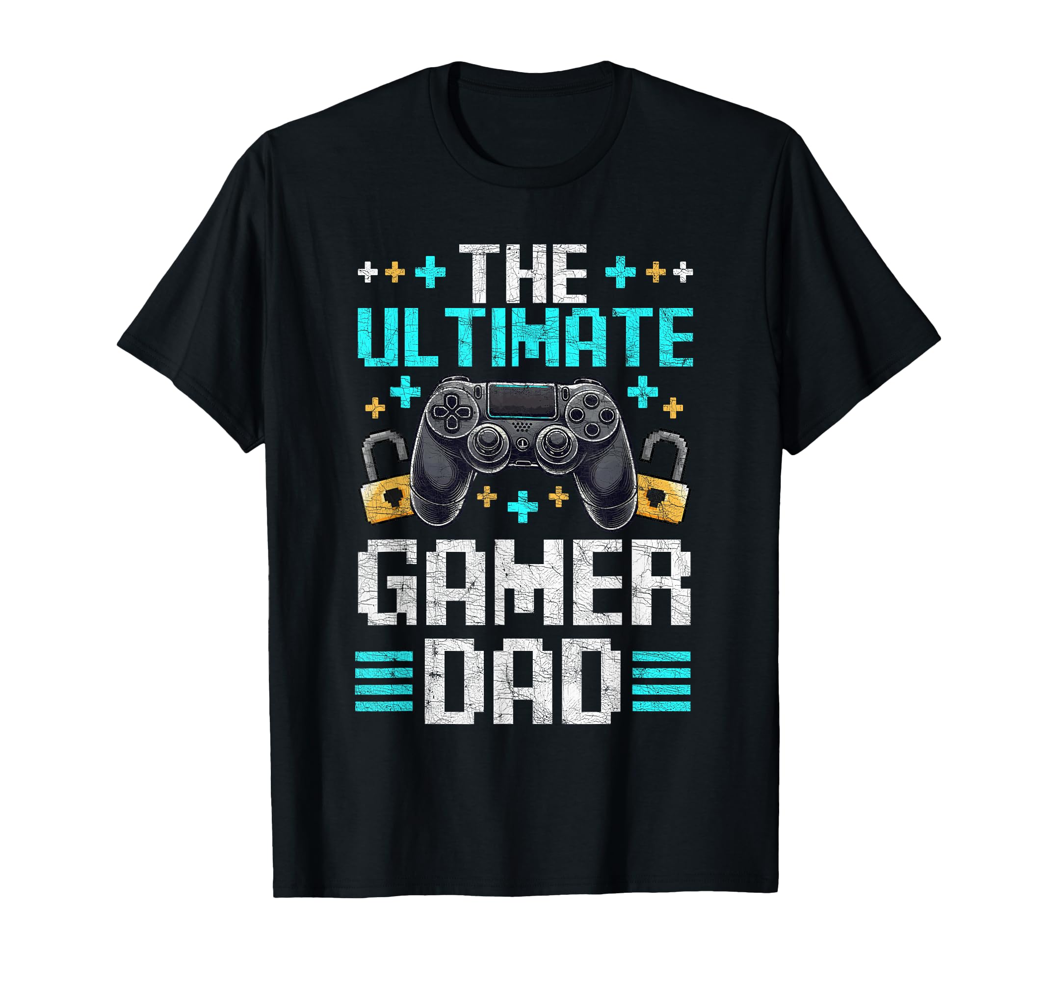 Gamer Dad Fathers Day Ultimate Gamer Dad T-Shirt - Unique Graphic Men Women - T-Shirt, Sweatshirt, Hoodie