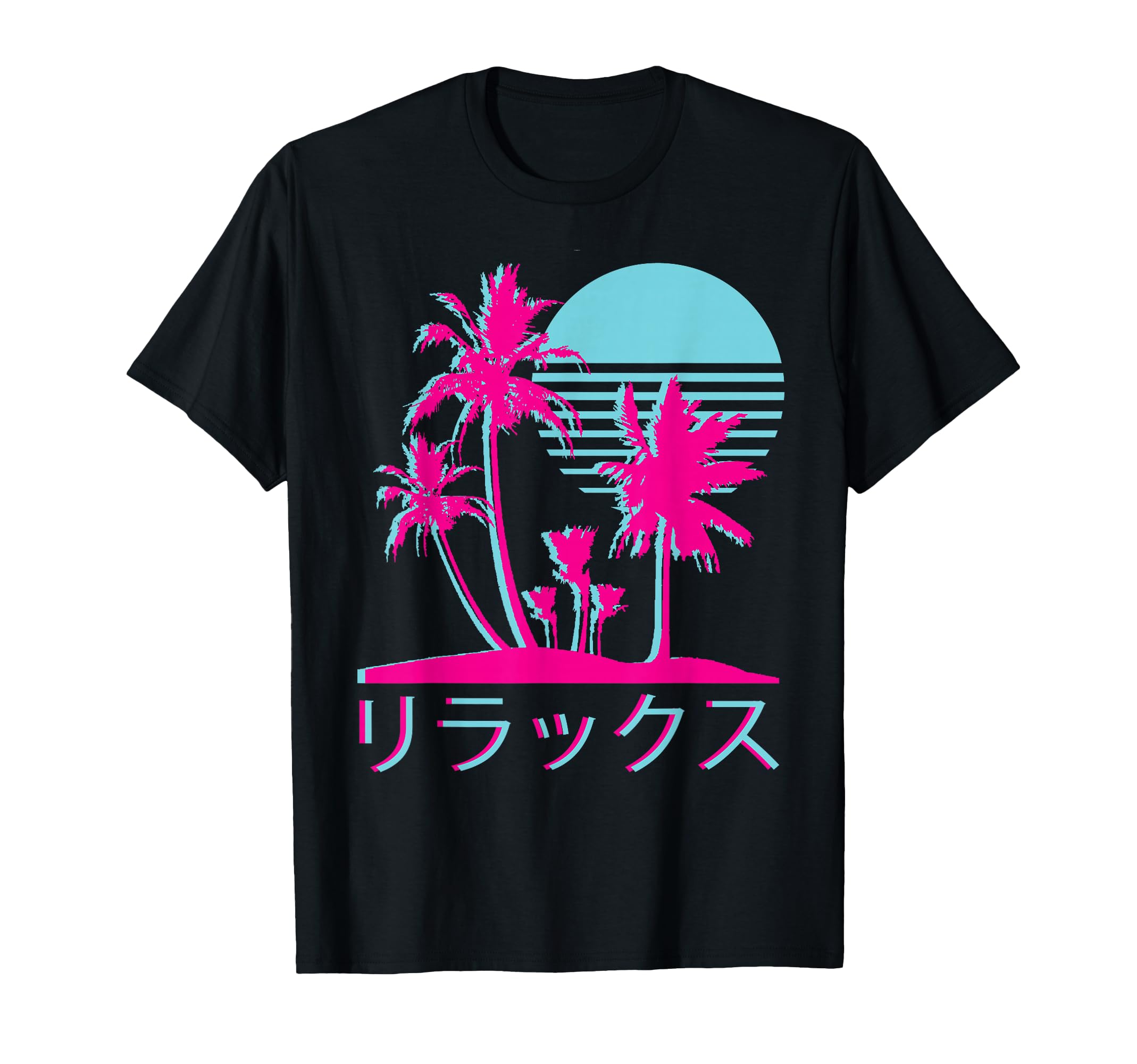 Aesthetic Vaporwave 1980S 1990S Otaku T-Shirt - Custom Art Print Unisex - T-Shirt, Sweatshirt, Hoodie