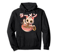 Cat Ramen Japanese Kitty Kawaii Anime Hoodie - Trendy Graphic for Adults - T-Shirt, Sweatshirt, Hoodie