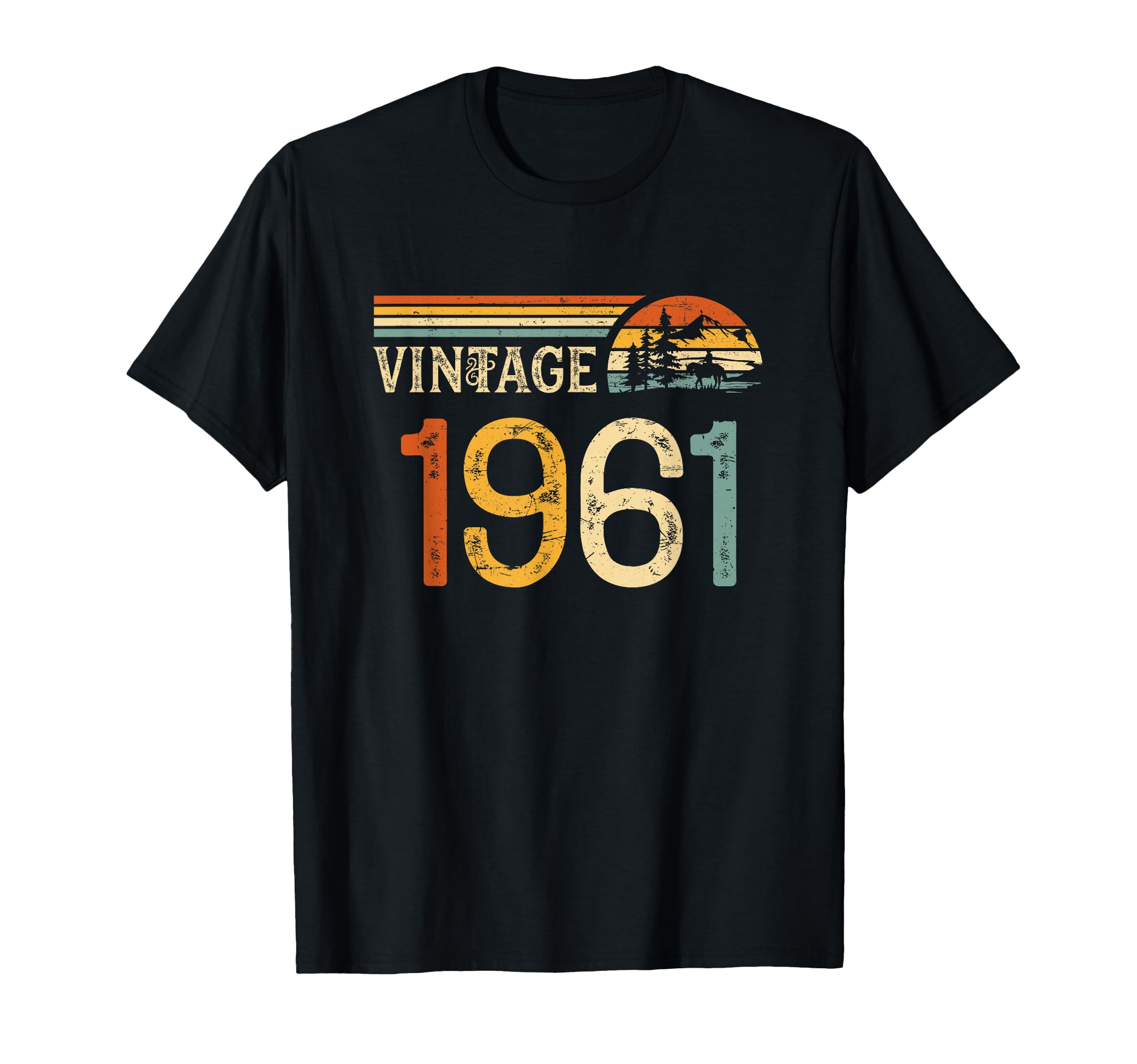 65Th Birthday 1961 65 Years Old Bday T-Shirt - Novelty Apparel Men Women - T-Shirt, Sweatshirt, Hoodie