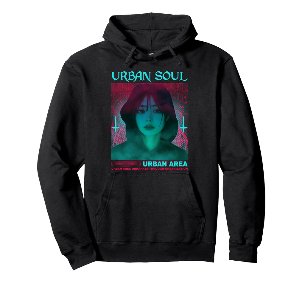 Y2K Urban Soul Bold Urban Graffiti Hoodie - Streetwear Style Unisex - T-Shirt, Sweatshirt, Hoodie