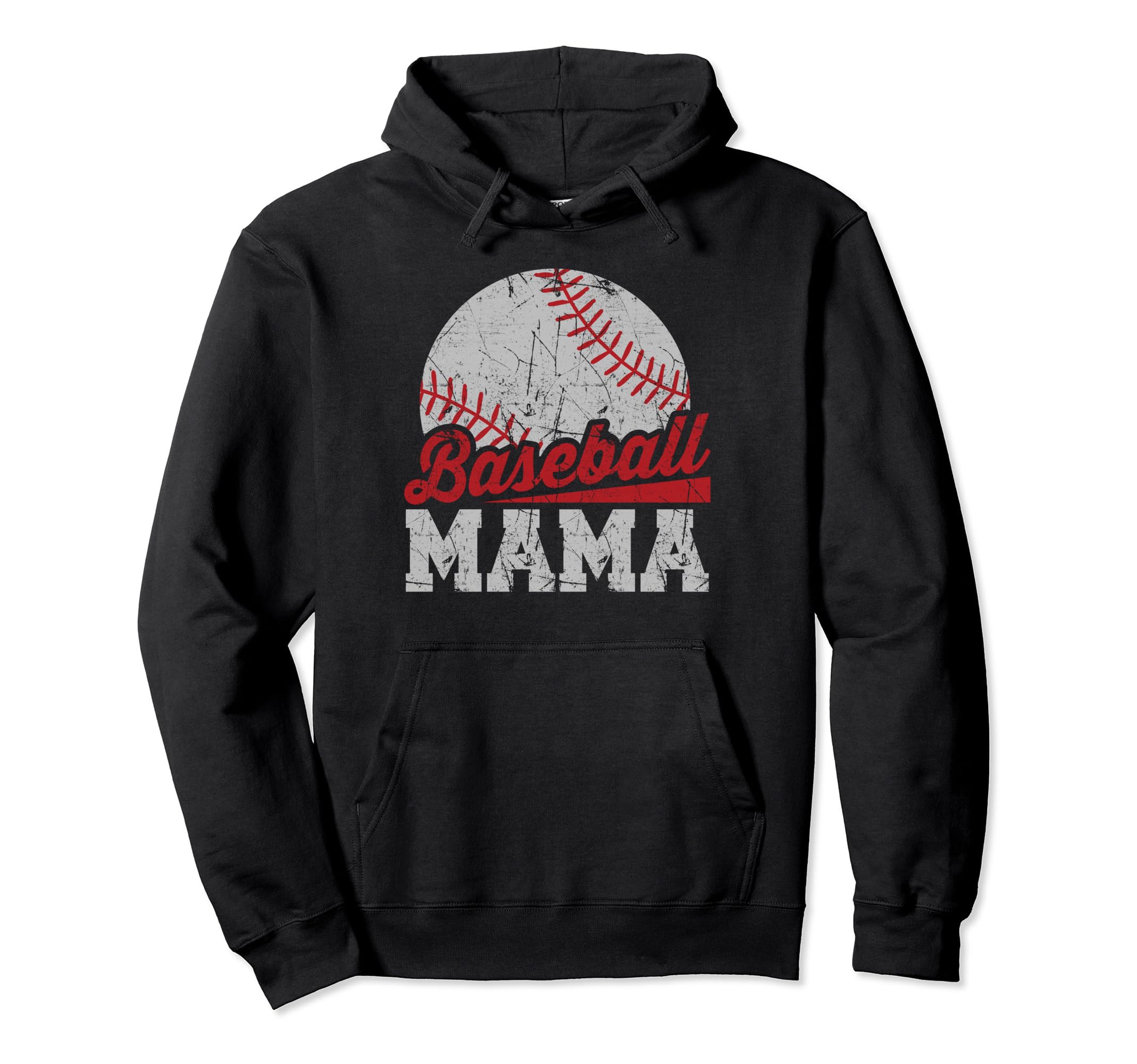 Baseball Mama Happy Mothers Day Baseball Hoodie - Novelty Apparel Unisex - T-Shirt, Sweatshirt, Hoodie