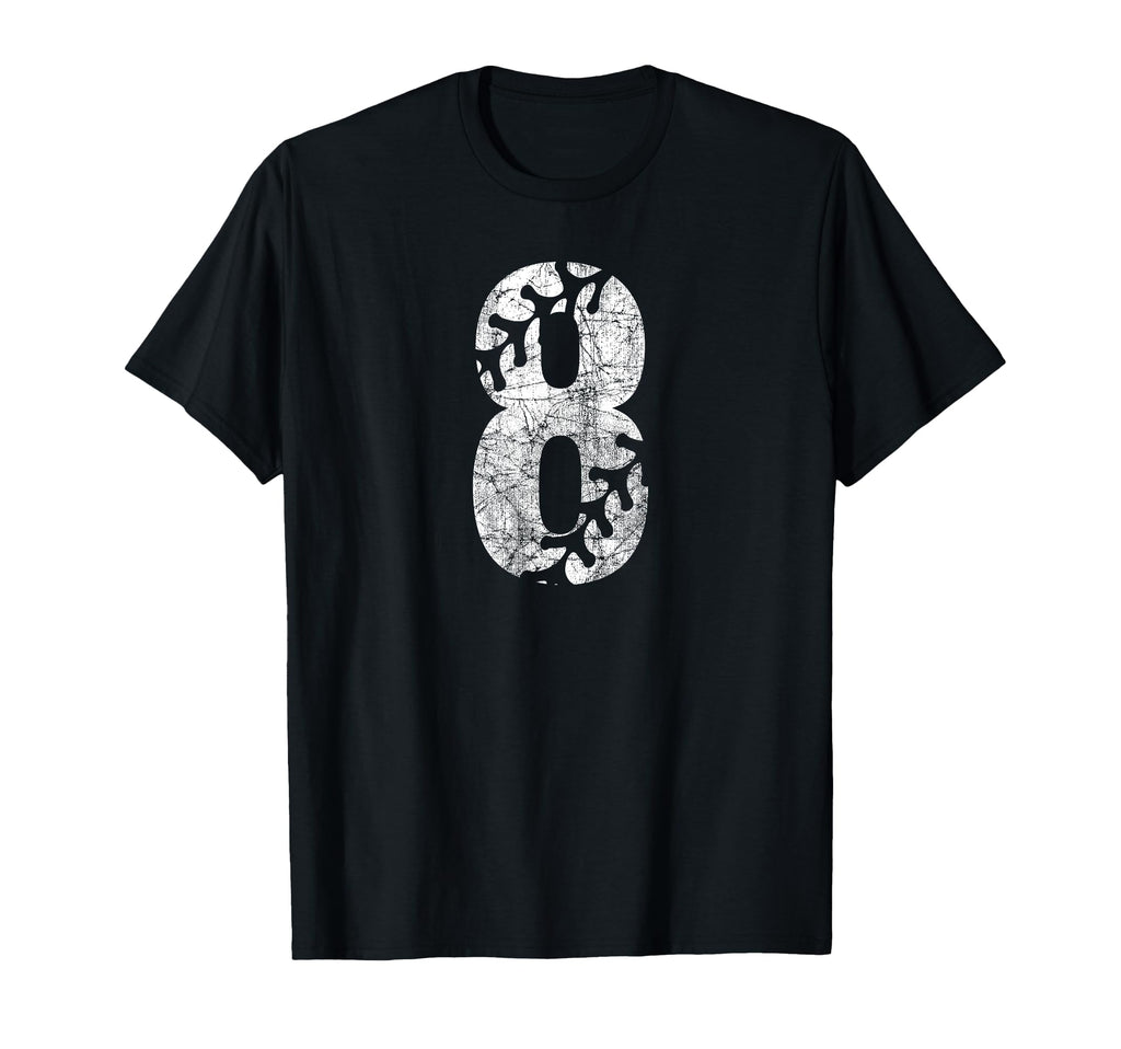 Baseball Softball Mom 8 Number 8 T-Shirt - Casual Everyday Wear Men Women - T-Shirt, Sweatshirt, Hoodie
