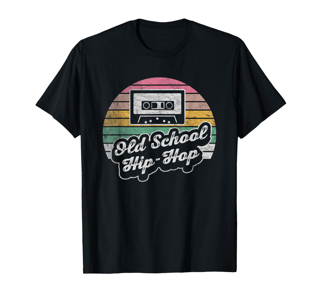 Old School Hip Hop Mixtape Cassette T-Shirt - Fun Novelty Design Men Women - T-Shirt, Sweatshirt, Hoodie